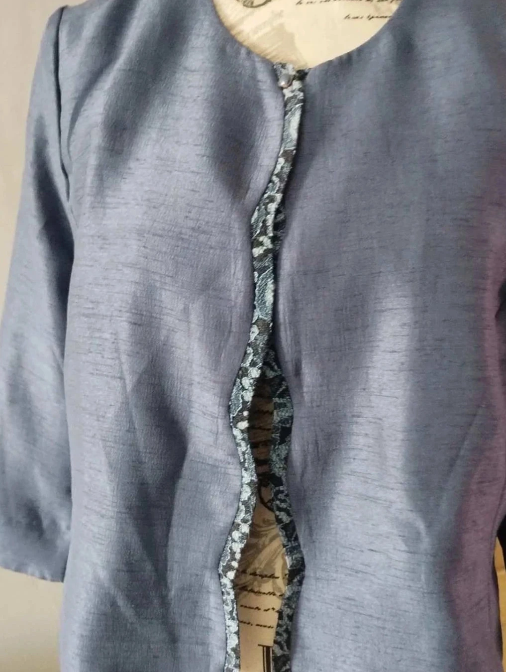 Veste azul/turquesa, gd, T44 – photo 3